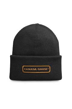 Accesorios Canada Goose Hombre Outlet - Emblem Gorros Negros WD3506298